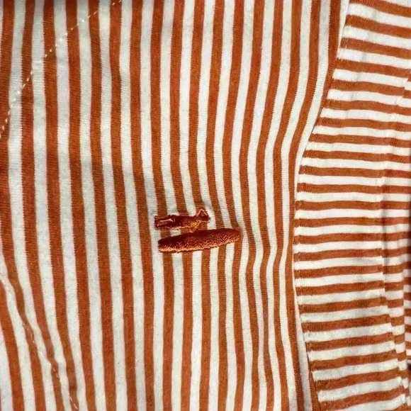 Johnnie-O Hangin Out Men’s Golf Polo Size XL Orange Stripe Soft Cotton Knit - Picture 5 of 7